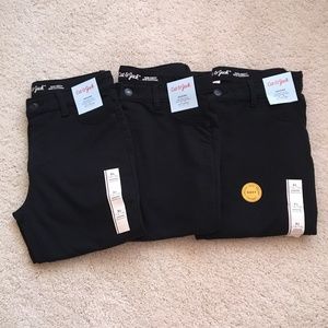 Cat & Jack Girls Jeggings Black 14/16